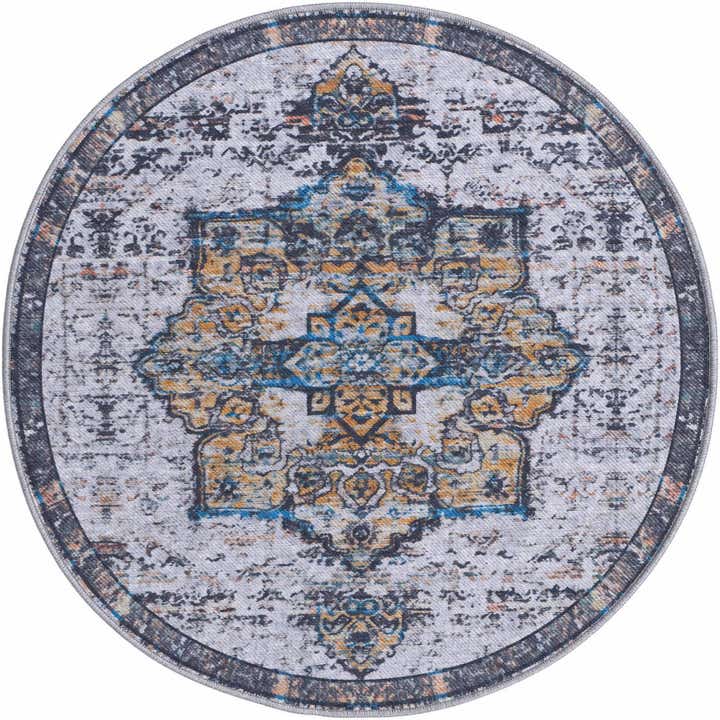 100cm x 100cm Renaissance Round Rug