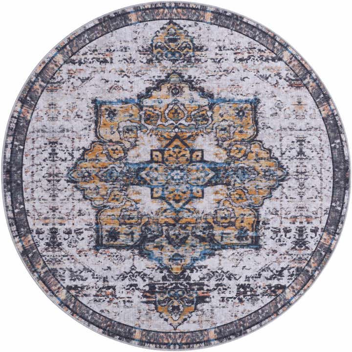 185cm x 185cm Renaissance Round Rug