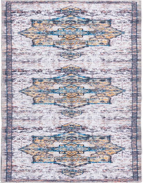 Detail image of 2' x 8' Washable Francesca Runner Rug