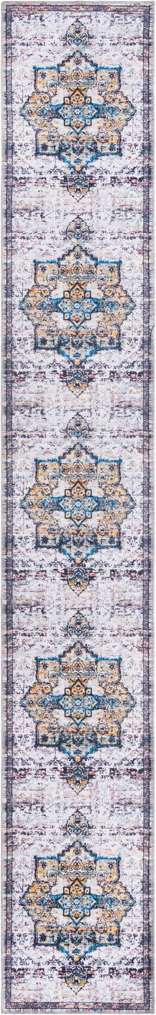 2' x 13' Washable Francesca Runner Rug