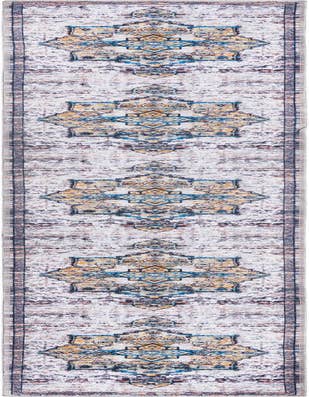 Detail image of 2' x 13' Washable Renaissance Runner Rug
