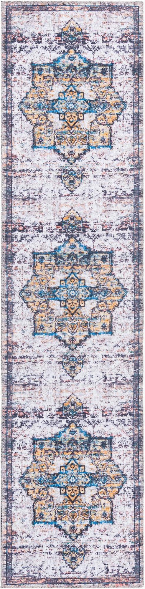 Primary image 2' x 8'  Washable Renaissance Runner Rug