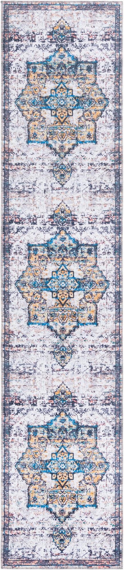 2' 7 x 12'  Washable Renaissance Runner Rug