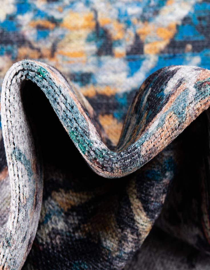 Detail image of 5' 3 x 5' 3 Washable Renaissance Square Rug