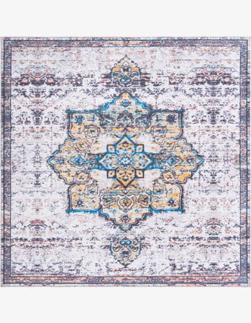 10' 6 x 10' 6 Washable Renaissance Square Rug