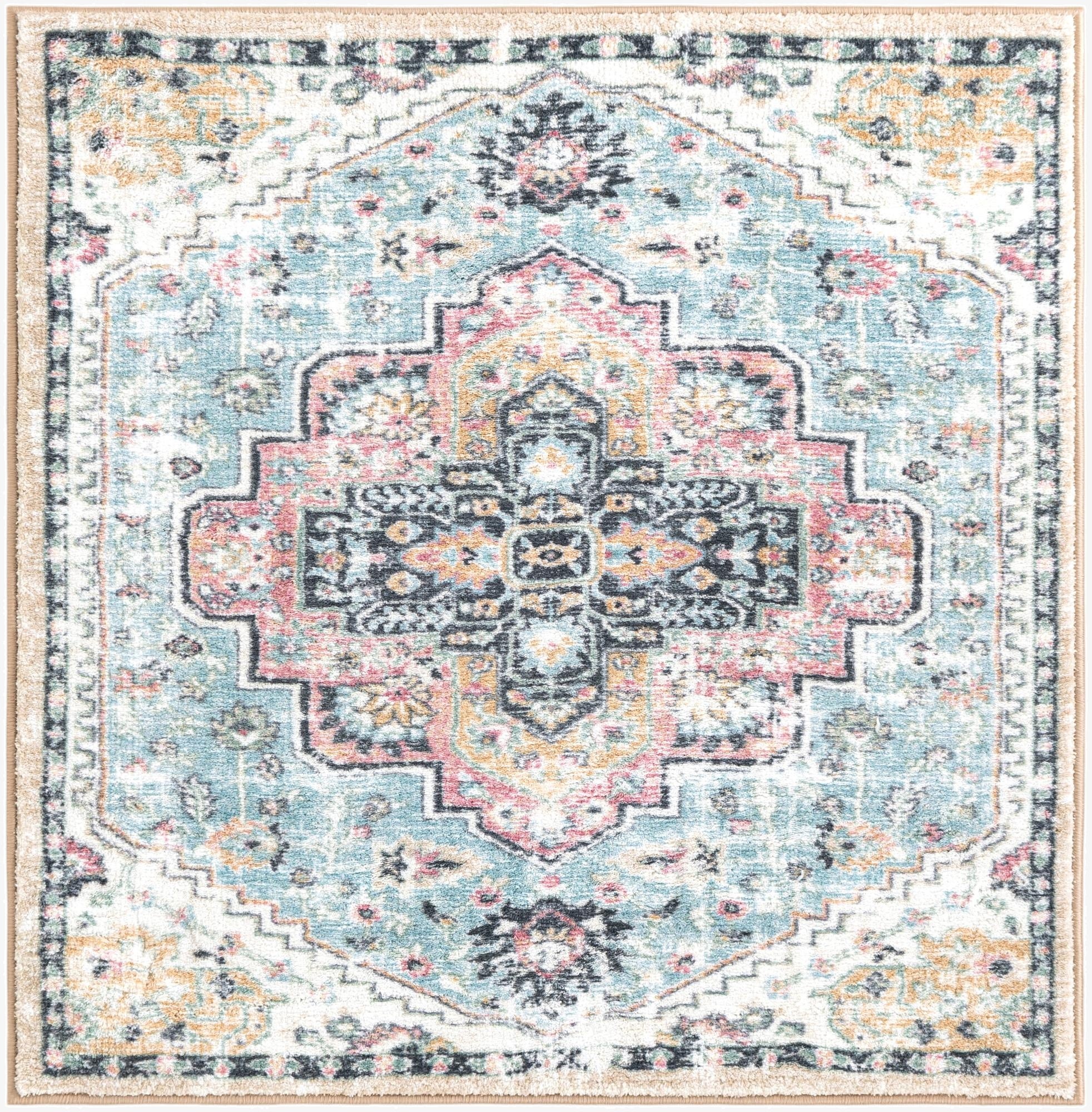 3' 3 x 3' 3 Medina Square Rug