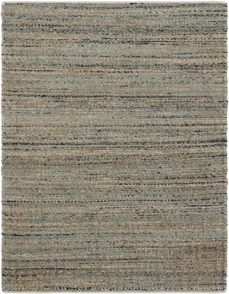 Detail image of 3' 1 x 5' 1 Hand Woven Palm Beach Jute Rug