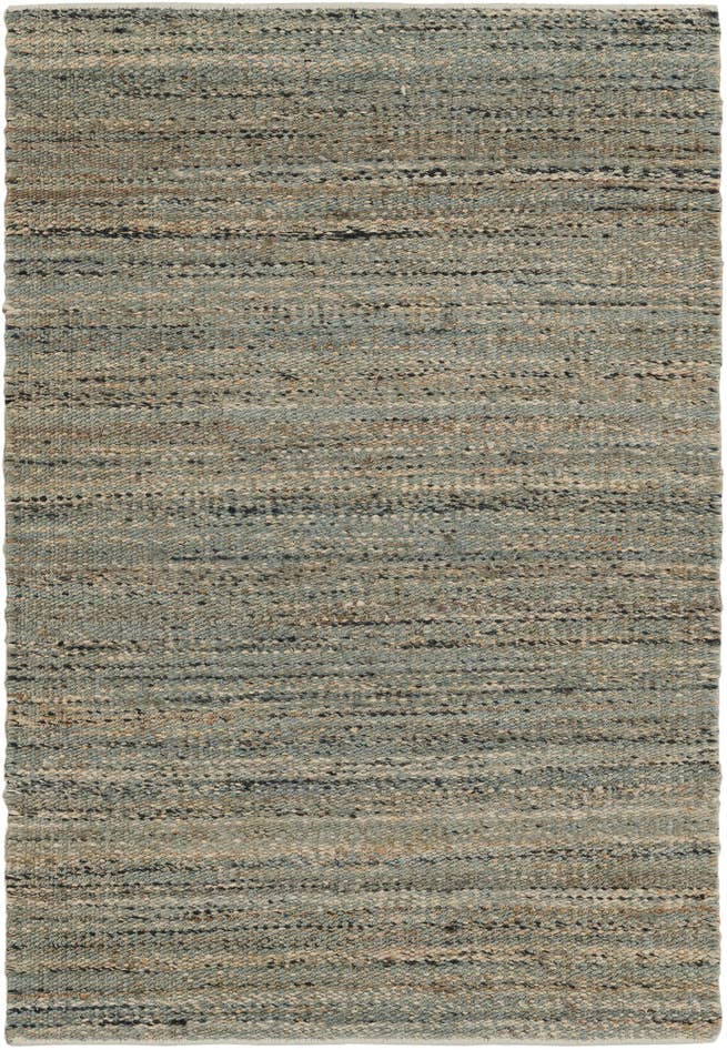 Detail image of 4' 1 x 6' 1 Hand Woven Palm Beach Jute Rug