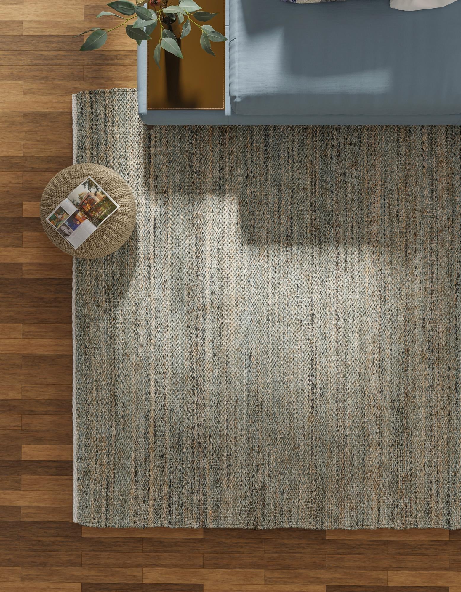 2' 2 x 3' 1 Hand Woven Palm Beach Jute Rug