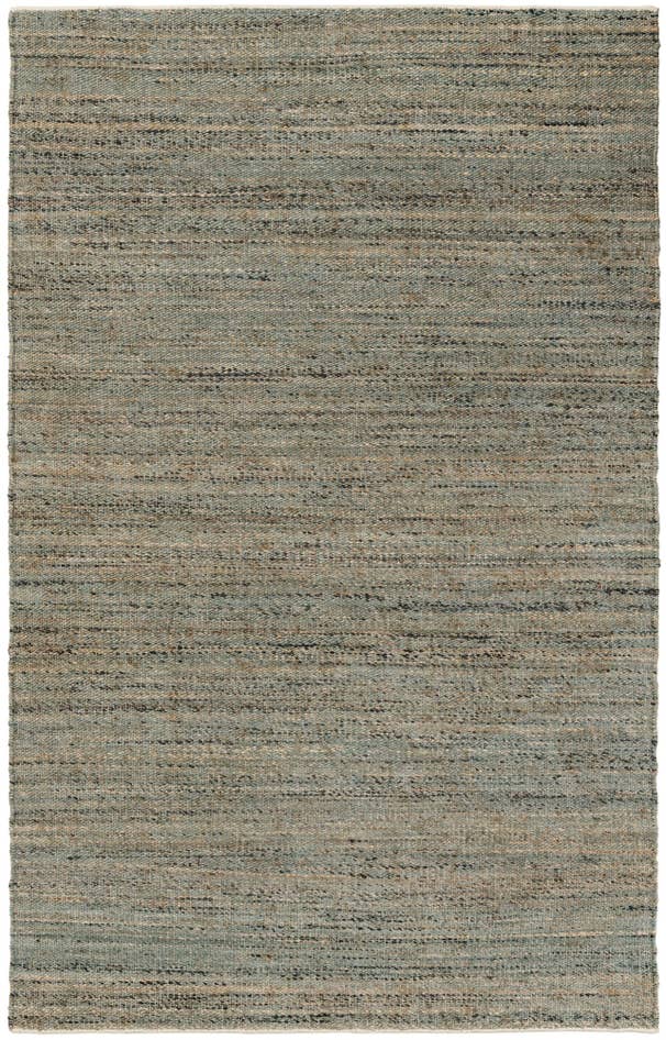Detail image of 5' 1 x 8' Hand Woven Palm Beach Jute Rug