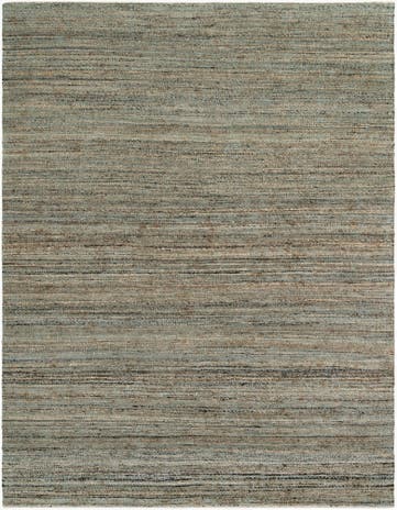 Seaglass Blue Hand Woven Palm Beach Jute Rug
