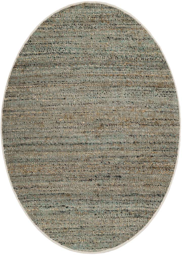4' 1 x 4' 1 Hand Woven Palm Beach Jute Round Rug