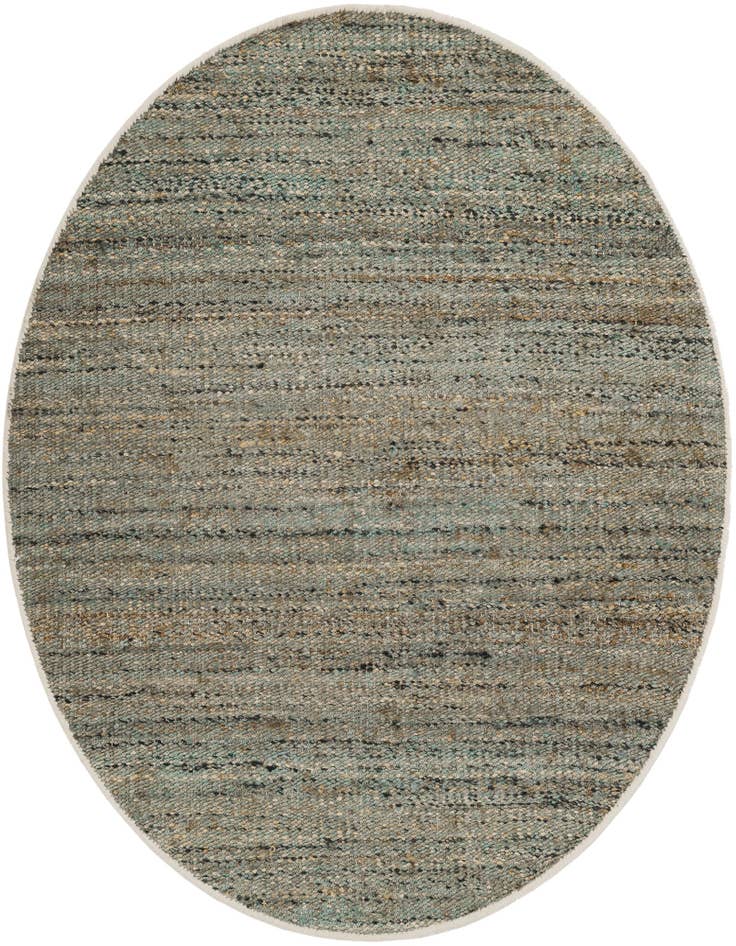 Detail image of 4' 1 x 4' 1 Hand Woven Palm Beach Jute Round Rug