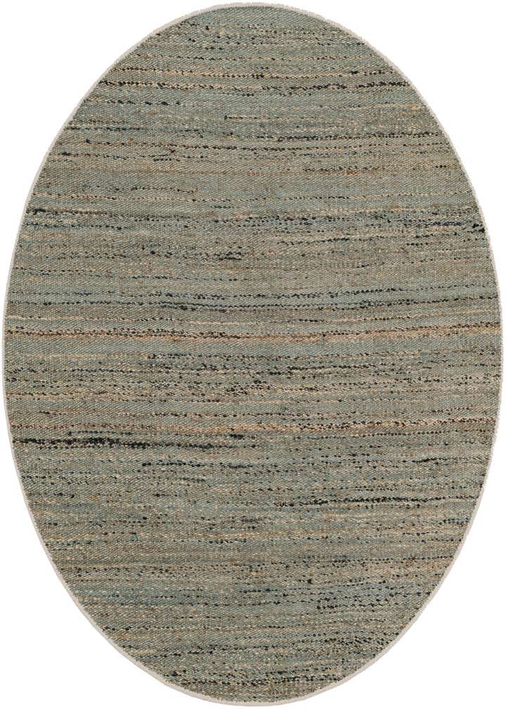 5' 3 x 5' 3 Hand Woven Palm Beach Jute Round Rug