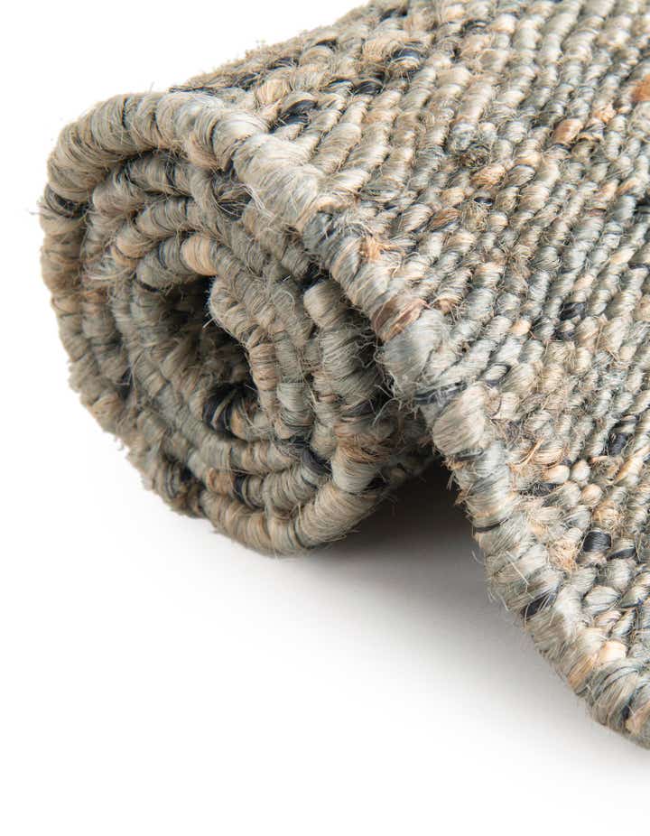 5' 3 x 5' 3 Hand Woven Palm Beach Jute Round Rug