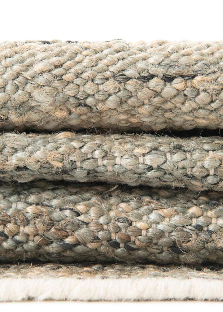 4' 1 x 4' 1 Hand Woven Palm Beach Jute Round Rug