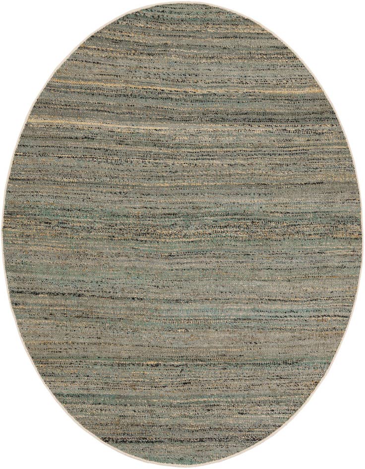 Detail image of 7' 10 x 7' 10 Hand Woven Palm Beach Jute Round Rug