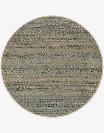 3' 1 x 3' 1 Hand Woven Palm Beach Jute Round Rug