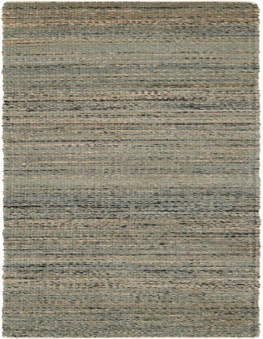 Detail image of 2' x 8' Hand Woven Palm Beach Jute Runner Rug