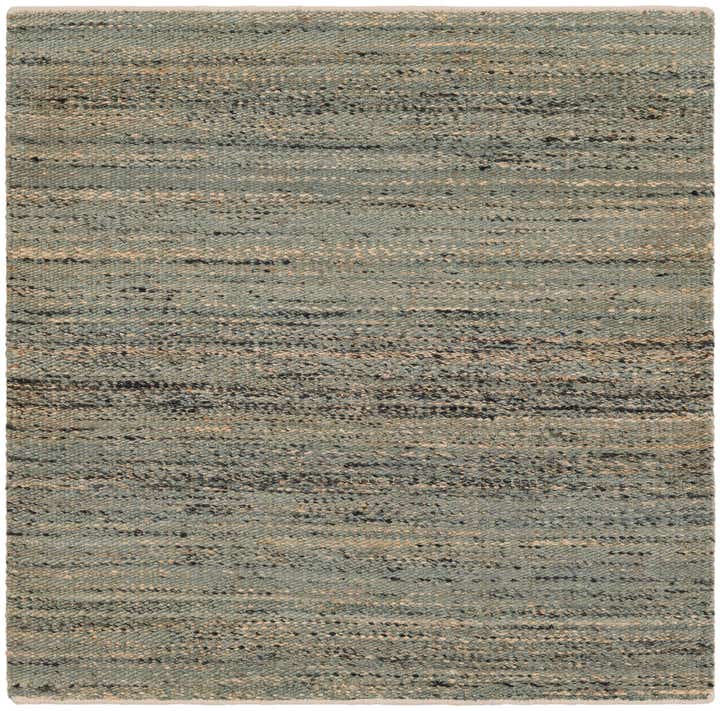 4' 1 x 4' 1 Hand Woven Palm Beach Jute Square Rug