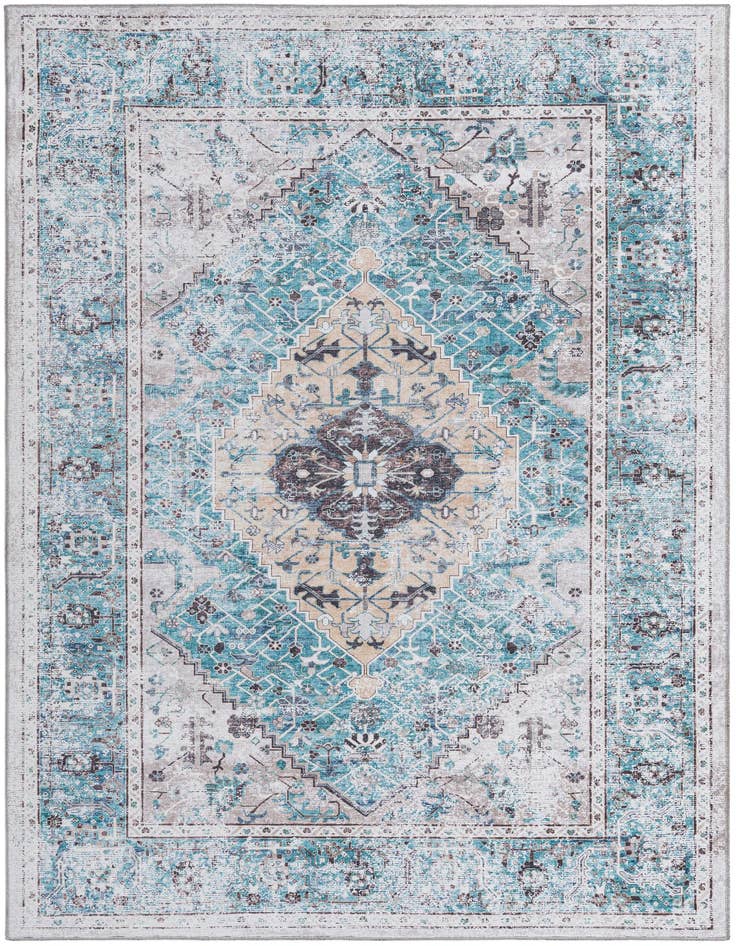 Detail image of 6' x 9' Washable Yara Rug
