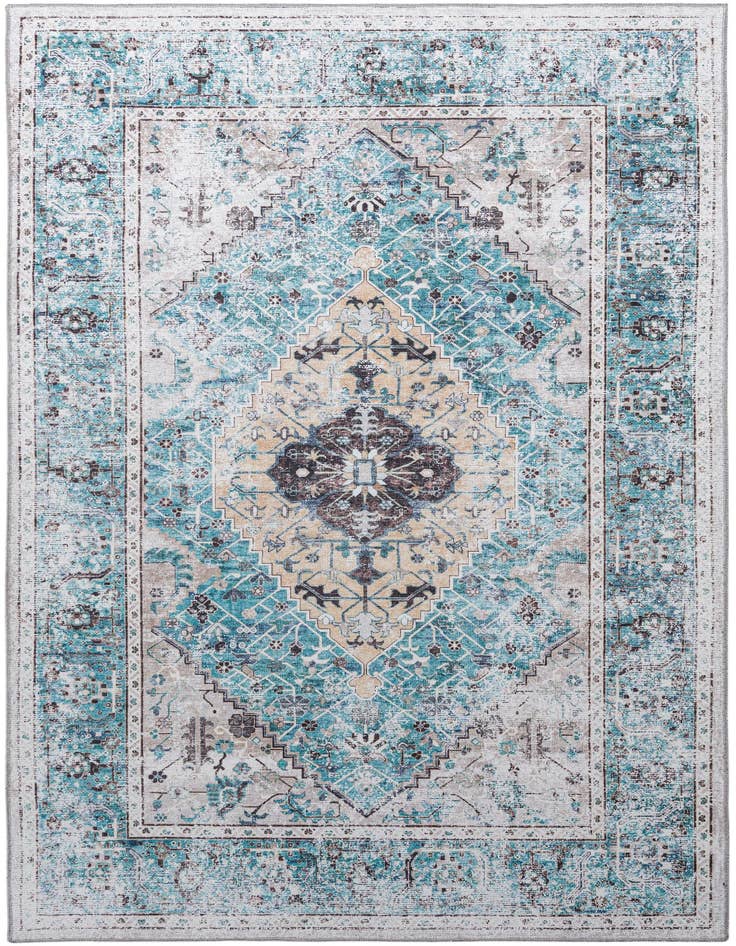 Detail image of 5' x 8' Washable Yara Rug