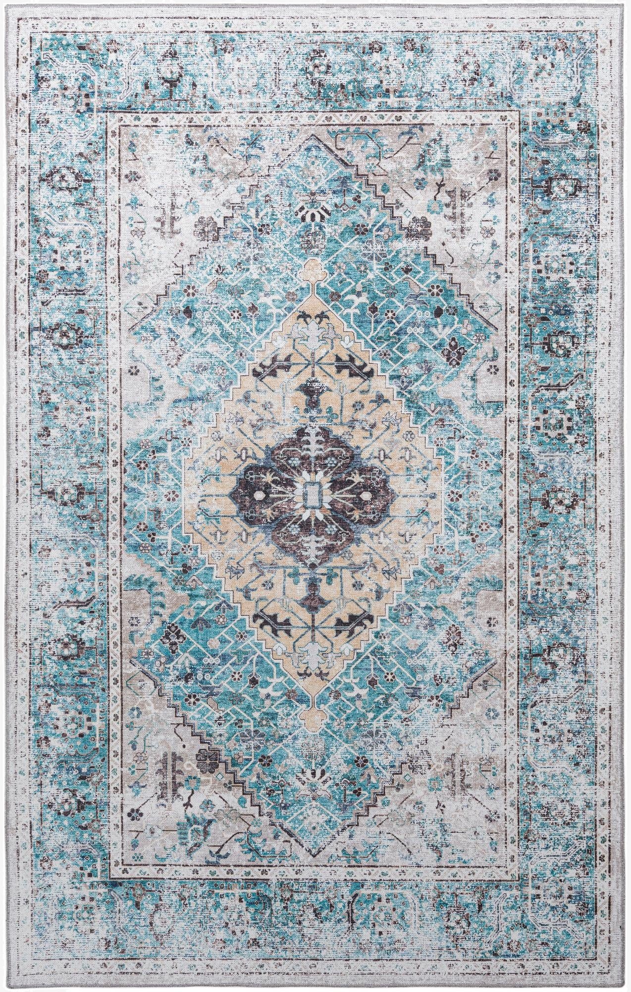 Primary image 5' x 8'  Washable Yara Rug