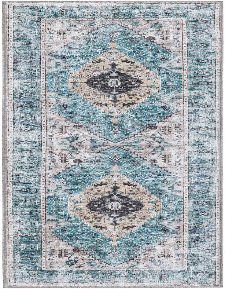 Detail image of 2' x 5' Washable Yara Runner Rug