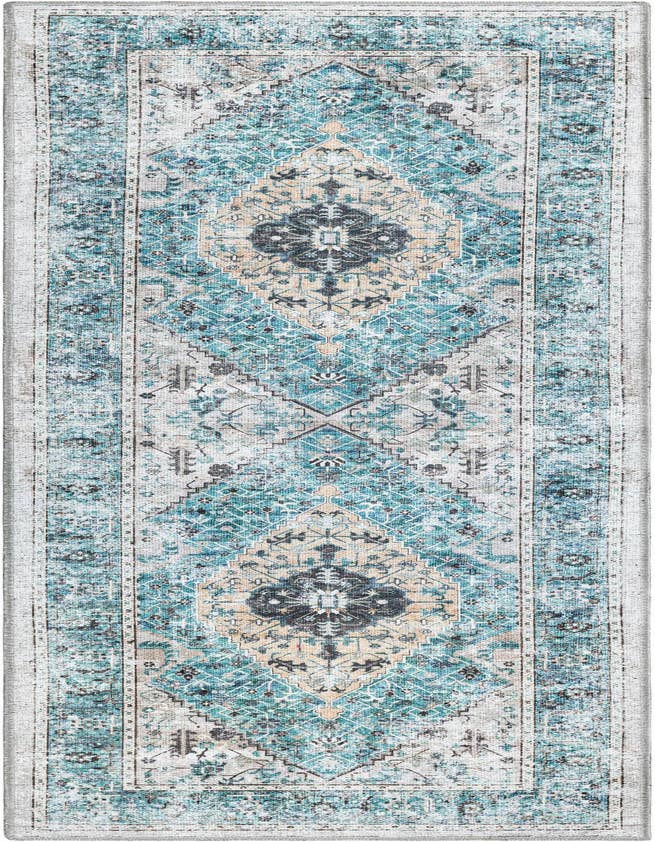 Detail image of 2' x 6' Washable Yara Runner Rug