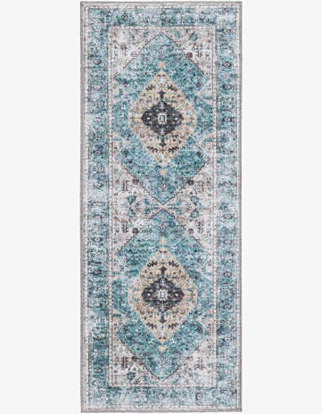 2' x 5' Washable Yara Runner Rug