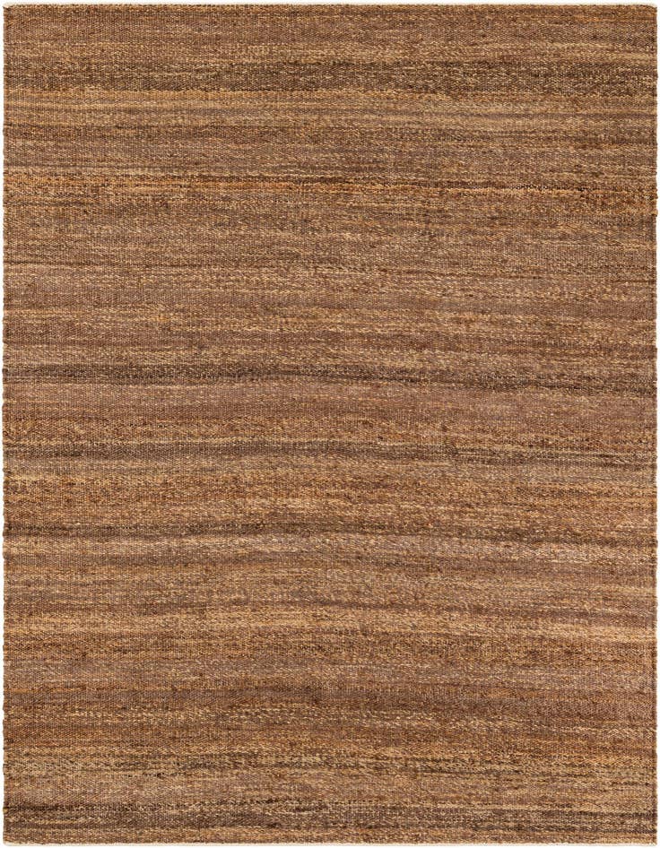 Detail image of 6' 1 x 9' Hand Woven Palm Beach Jute Rug