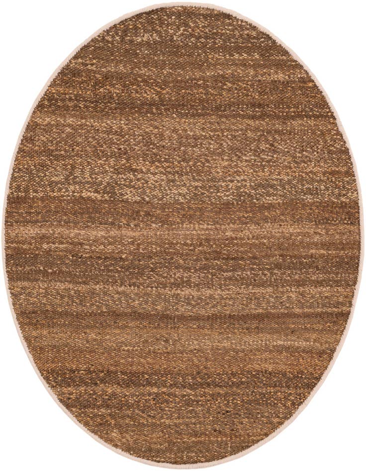 Detail image of 4' 1 x 4' 1 Hand Woven Palm Beach Jute Round Rug