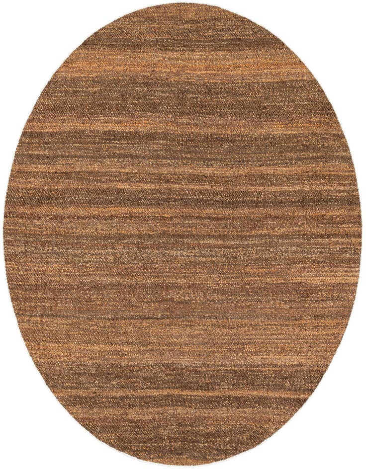 Detail image of 7' 10 x 7' 10 Hand Woven Palm Beach Jute Round Rug