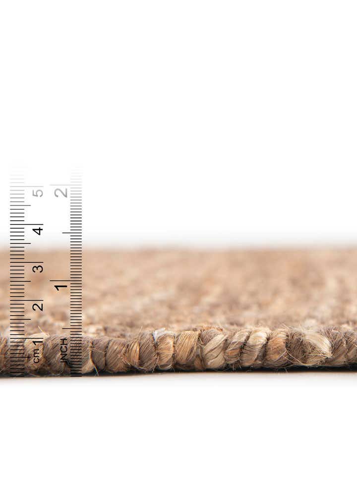 4' 1 x 4' 1 Hand Woven Palm Beach Jute Square Rug