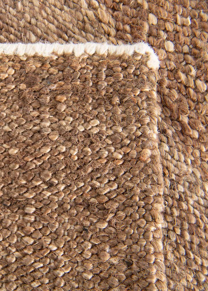 4' 1 x 4' 1 Hand Woven Palm Beach Jute Square Rug