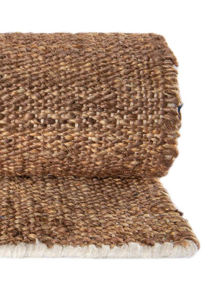 4' 1 x 4' 1 Hand Woven Palm Beach Jute Square Rug