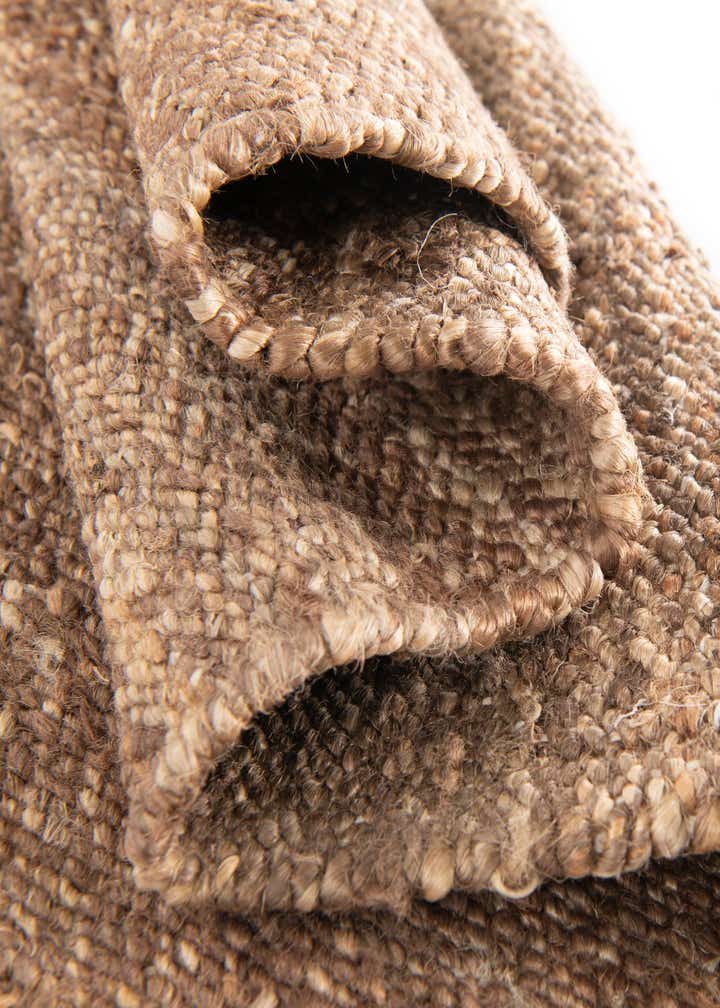 4' 1 x 4' 1 Hand Woven Palm Beach Jute Square Rug
