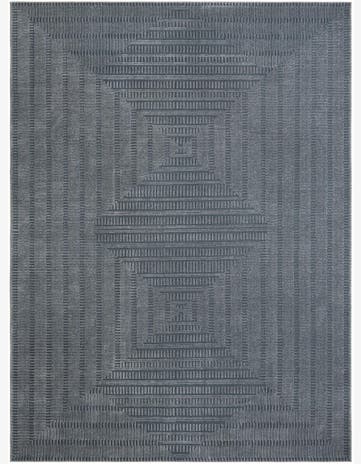 Serenity Blue Textura Designer Rug