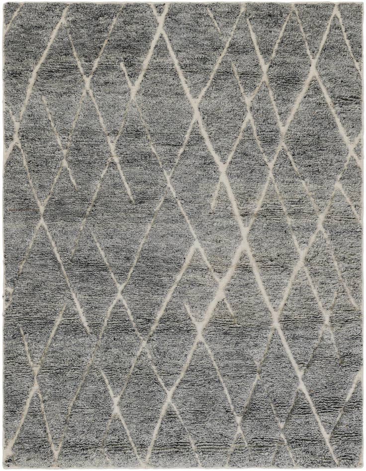 Detail image of 4' 1 x 6' 1 Atlas Moroccan Wool Rug