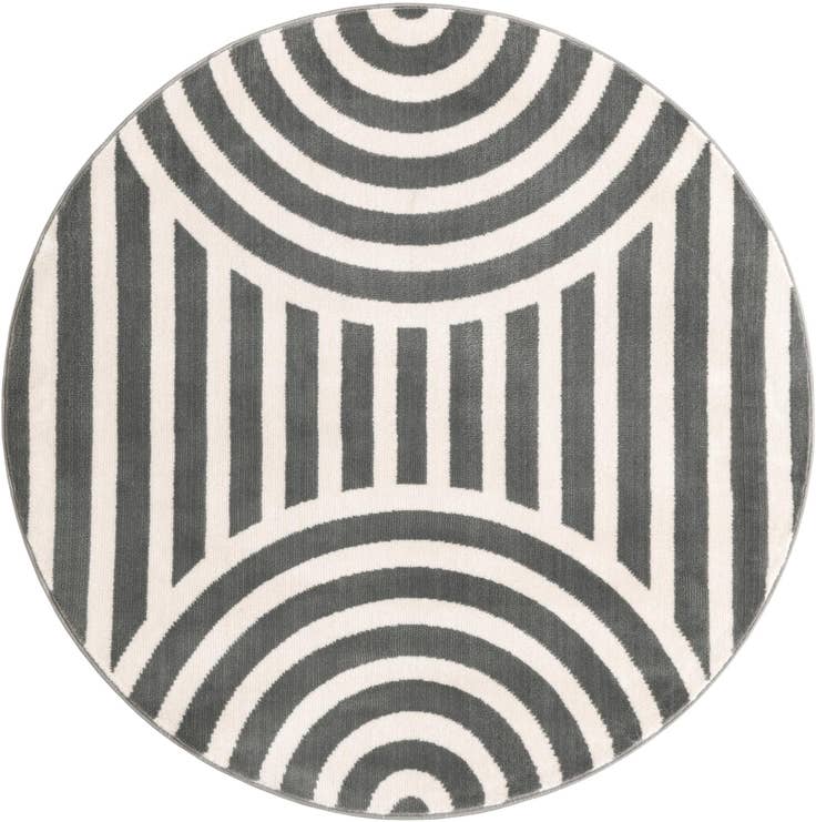 Detail image of 3' x 3' Whimsy Kids Round Rug