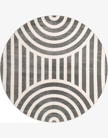 7' 10 x 7' 10 Whimsy Kids Round Rug