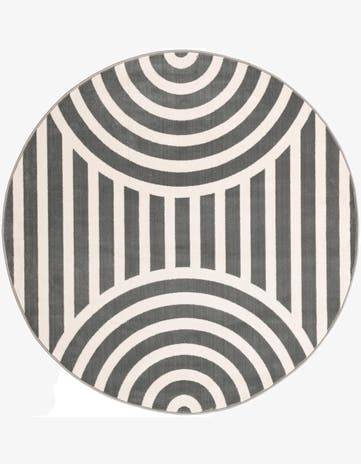 5' 3 x 5' 3 Whimsy Kids Round Rug