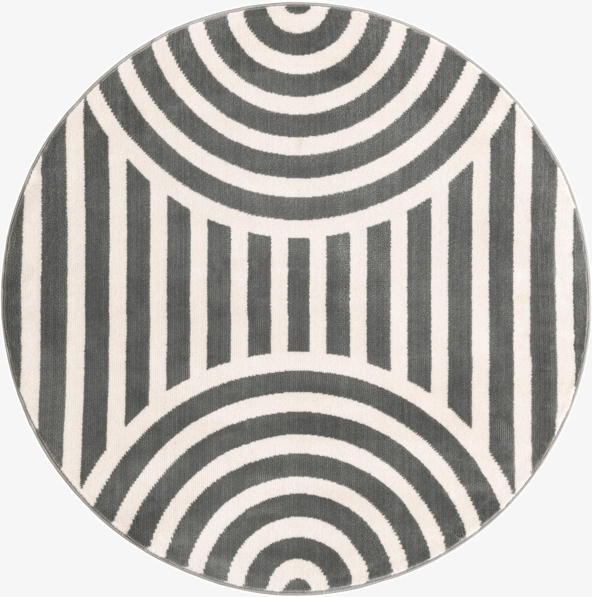 3' x 3' Whimsy Kids Round Rug