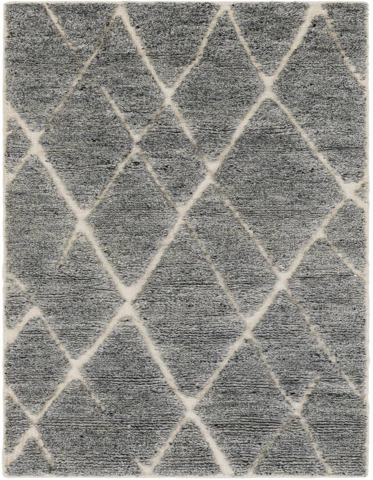 Detail image of 2' x 5' 1 Atlas Moroccan Wool Runner Rug