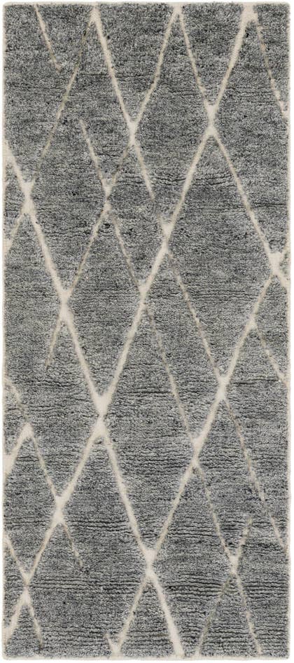 Detail image of 2' x 5' 1 Atlas Moroccan Wool Runner Rug