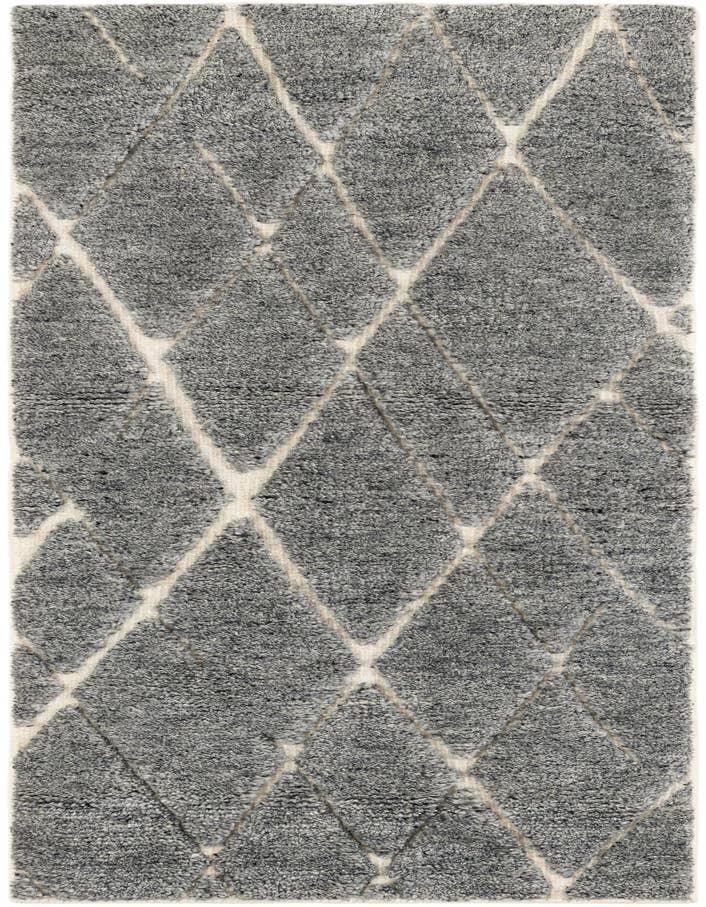 Detail image of 2' x 6' 1 Atlas Moroccan Wool Runner Rug