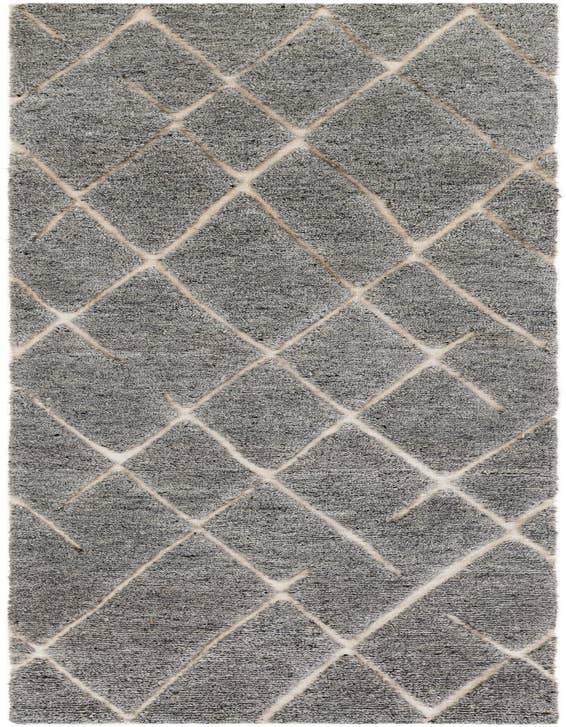 Detail image of 2' 7 x 10' Atlas Moroccan Wool Runner Rug