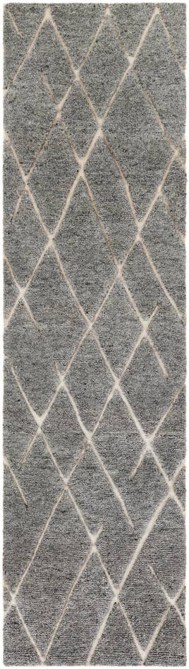 Detail image of 2' 7 x 10' Atlas Moroccan Wool Runner Rug