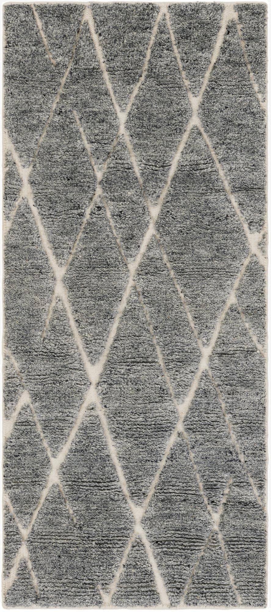 2' x 5' 1 Atlas Moroccan Wool Runner Rug