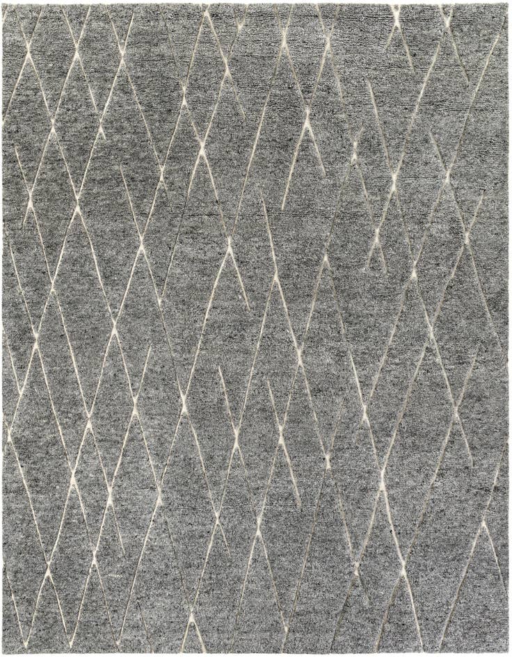 Detail image of 10' x 10' Atlas Moroccan Wool Square Rug